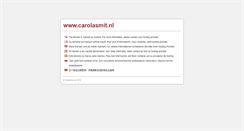 Desktop Screenshot of carolasmit.nl